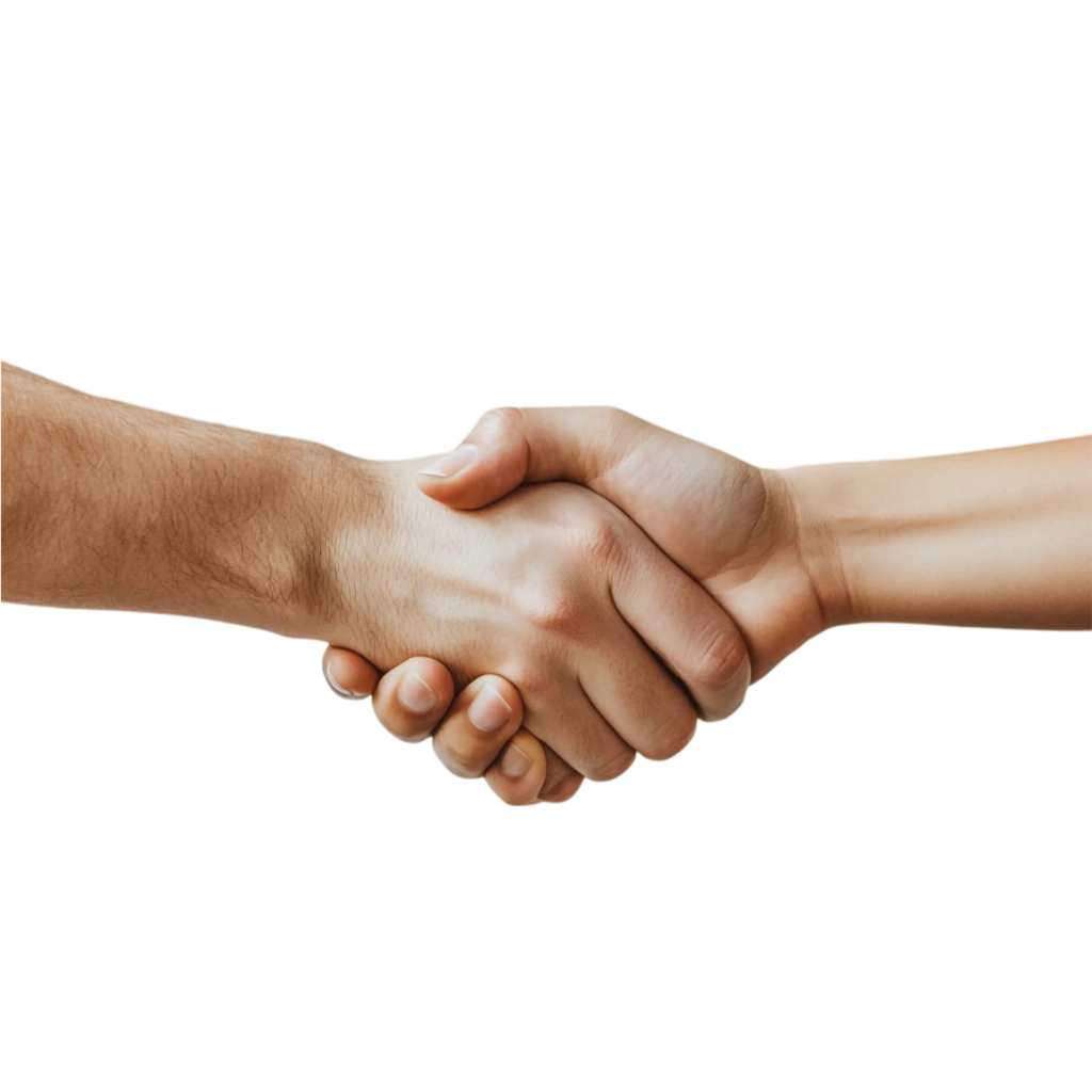 Handen in elkaar - samenwerking